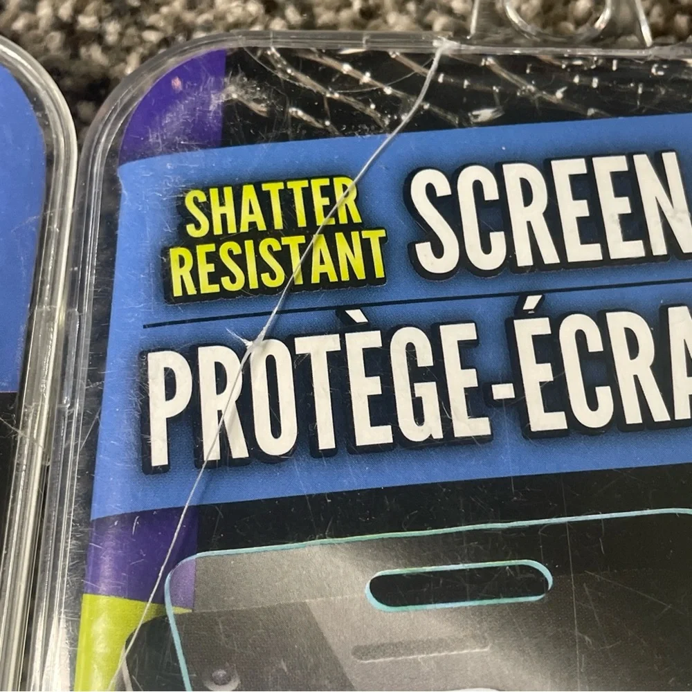 Lot Of 4 Shatter Resistant Tempered Glass Screen Guard iPhone 6 & 6S/7/8 Plus